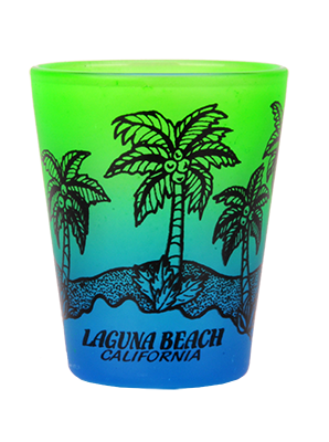 Laguna Beach Shot Glasses at Fawn Memories